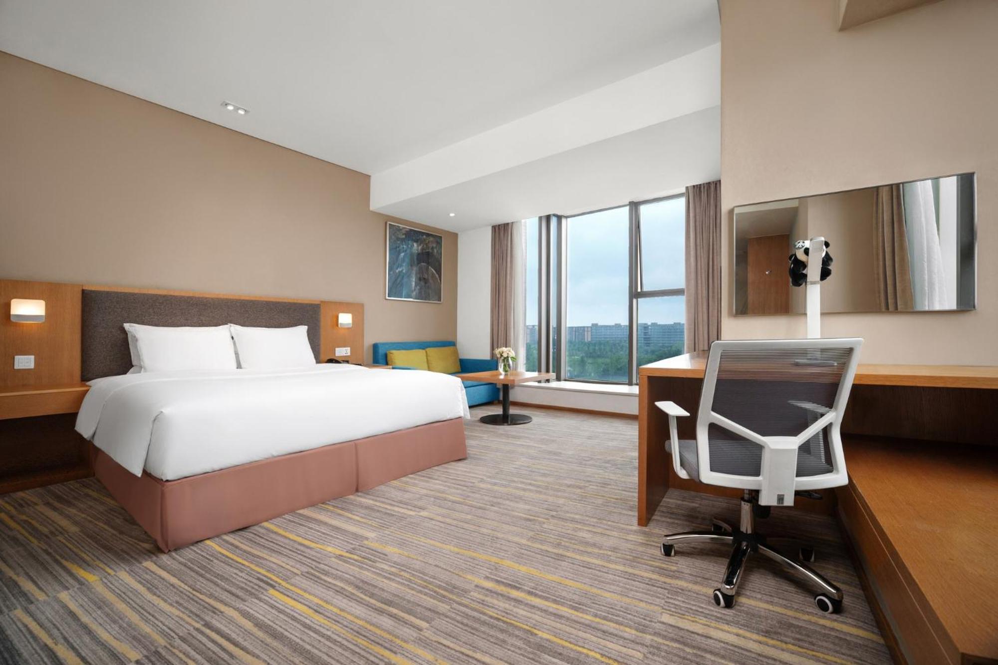 Holiday Inn Express Chengdu Airport Zone Free Shuttle From Shuangliu International Airport To Hotel ,Welcome Drink Exterior foto