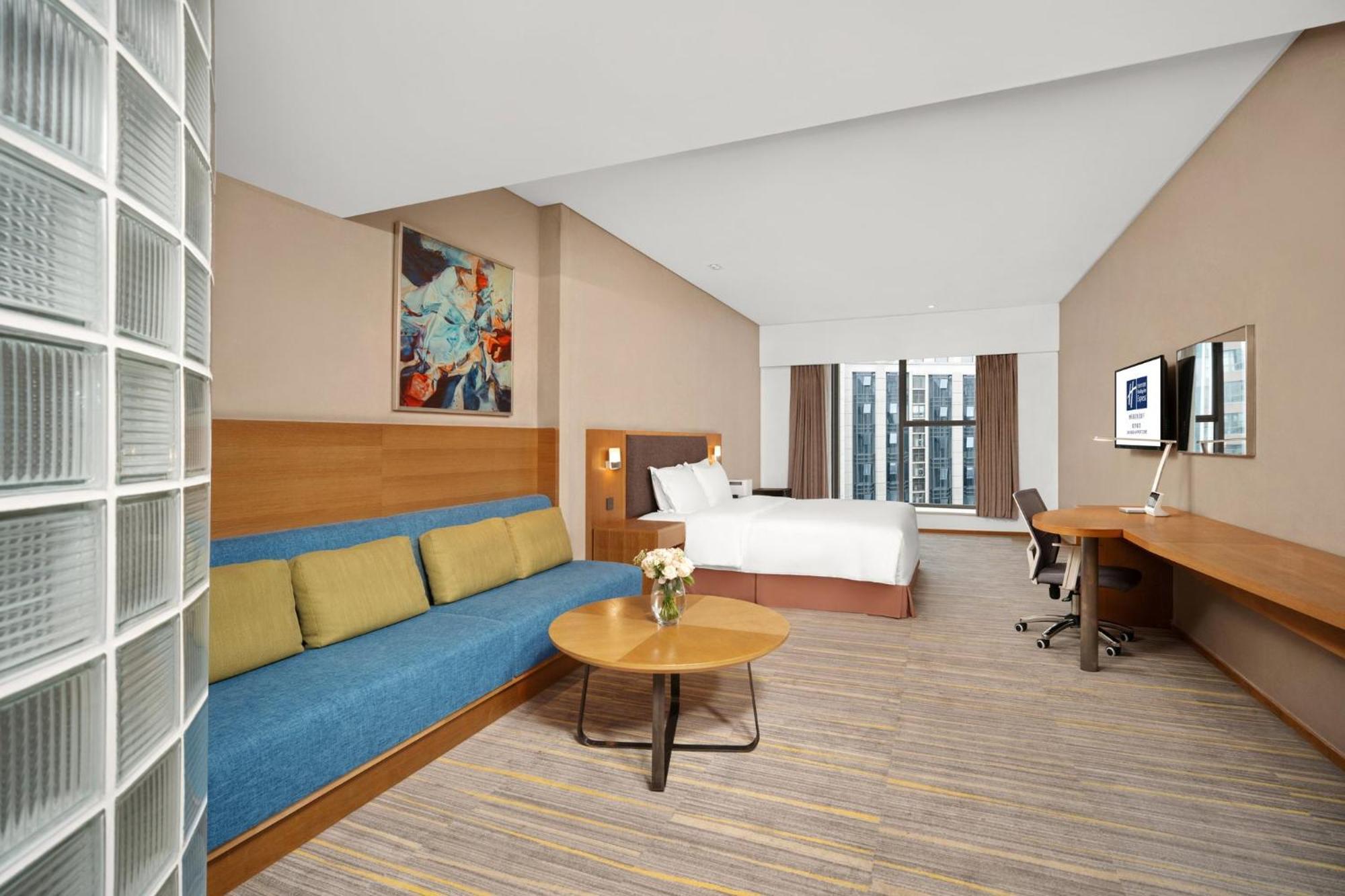 Holiday Inn Express Chengdu Airport Zone Free Shuttle From Shuangliu International Airport To Hotel ,Welcome Drink Exterior foto